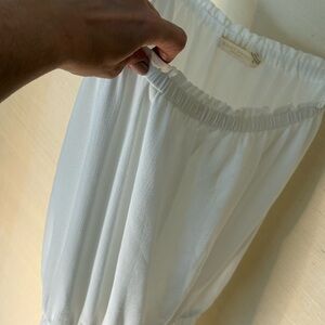 Ramy Brook White Textured Skirt